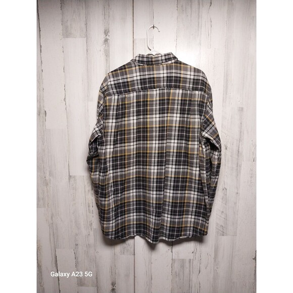 Carhartt Flannel Relaxed Fit Long Sleeve Shirt Men's  Plaid Multicolor Size XL - Picture 6 of 7